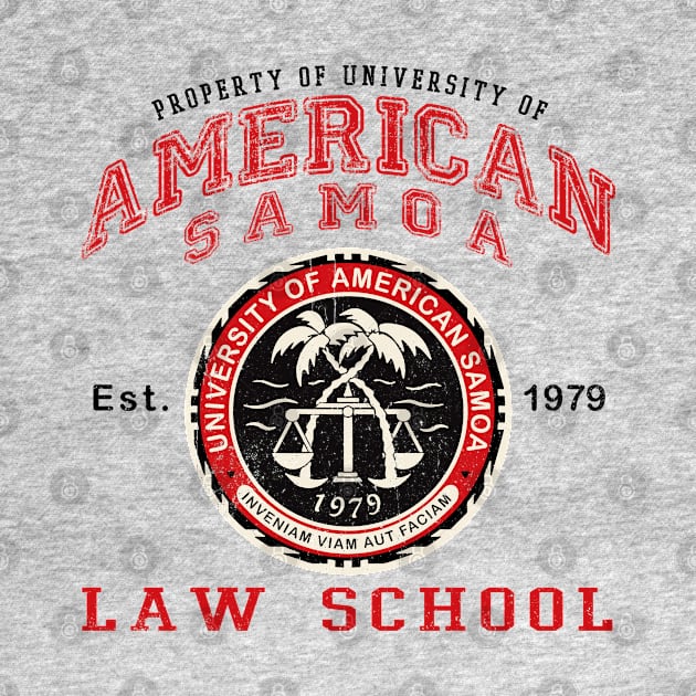 Property of University of American Samoa Law School Lts by Alema Art